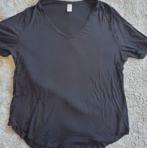 Luxe black tee